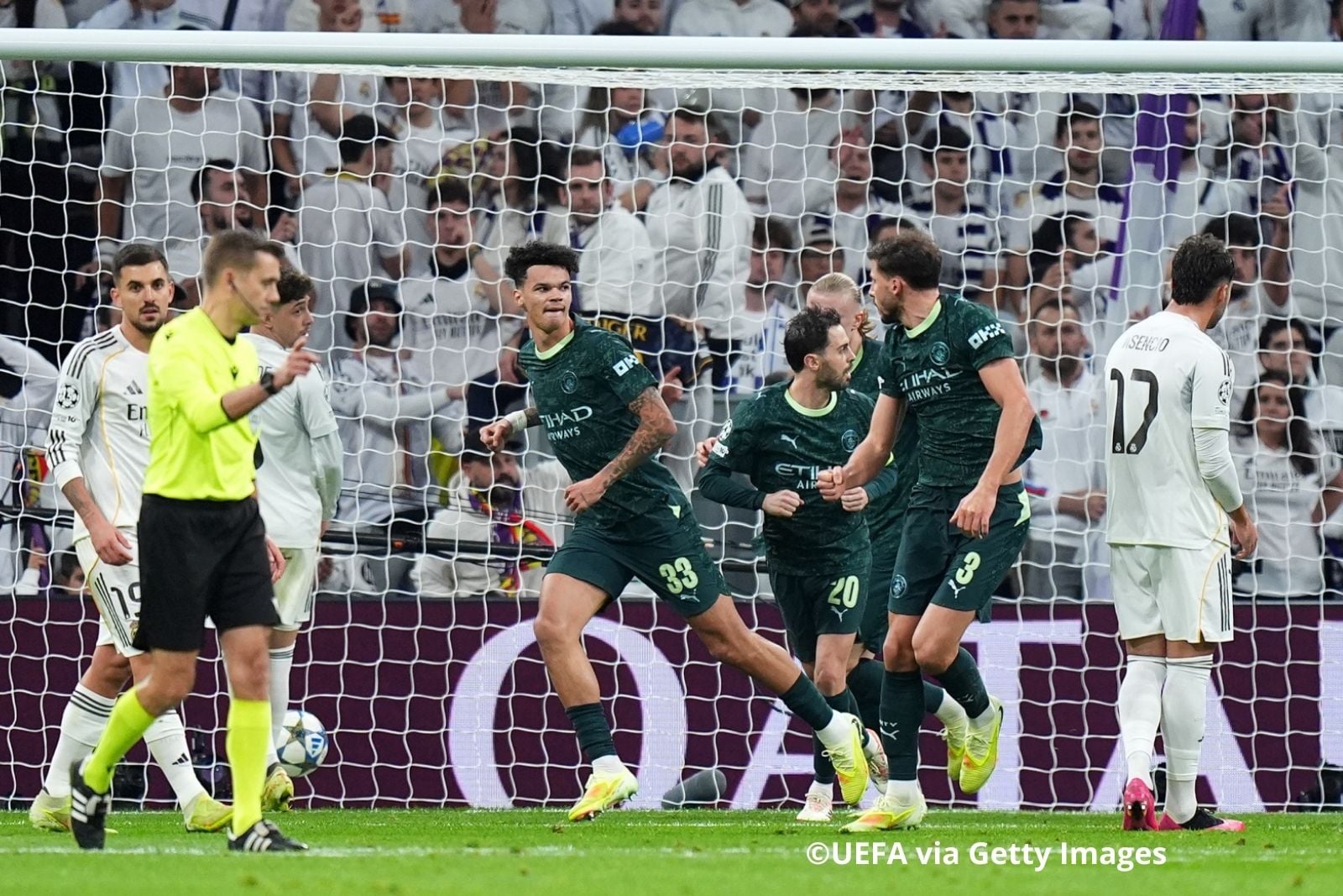 Манчестер Сити одержал волевую победу на Бернабеу