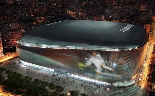 Обновленный стадион Реала