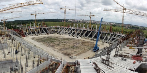 Строительство львовского стадиона