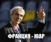 Франция - ЮАР - 1:2. Протокольные данные