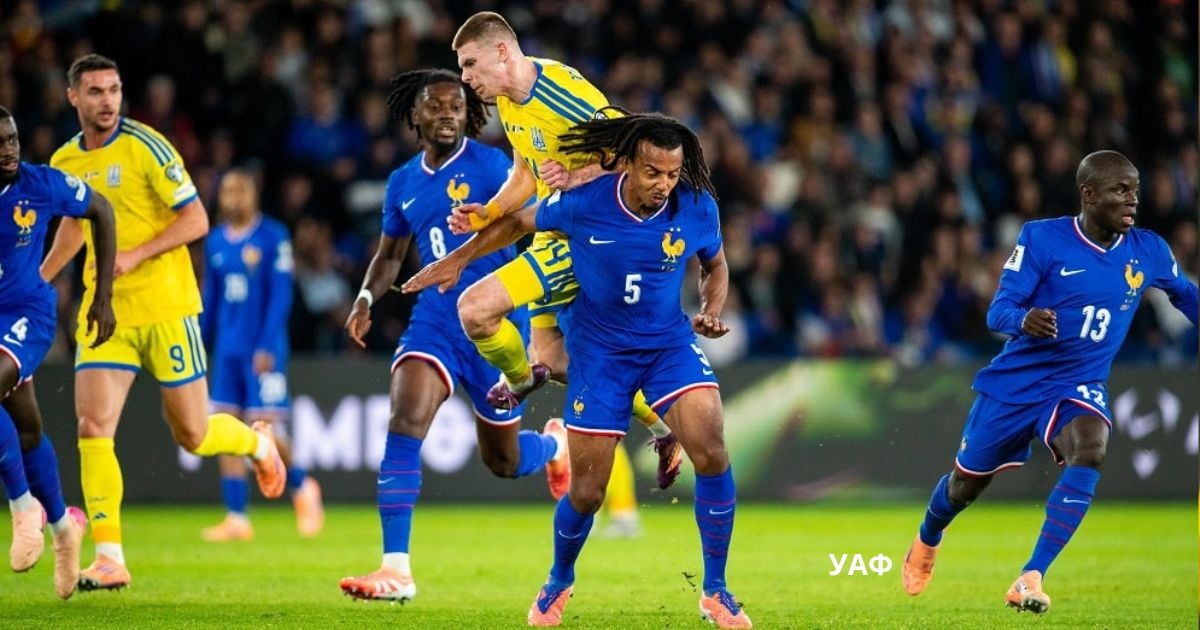 Франция обыграла Украину и поедет на ЧМ-2026