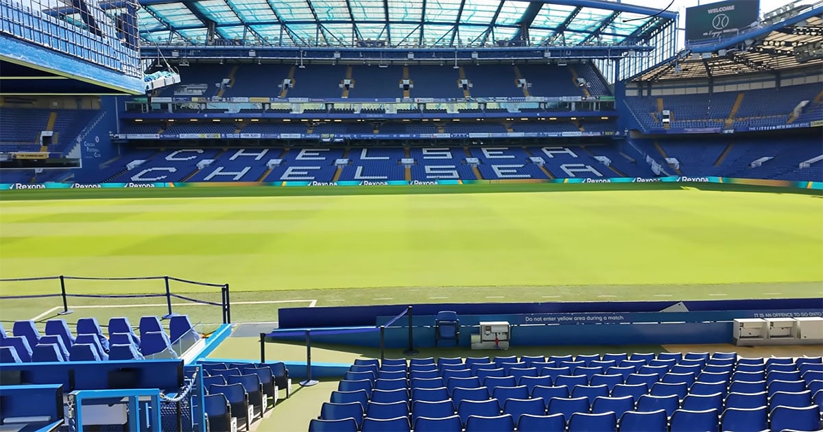 Stamford Bridge is one of England's most iconic football grounds
