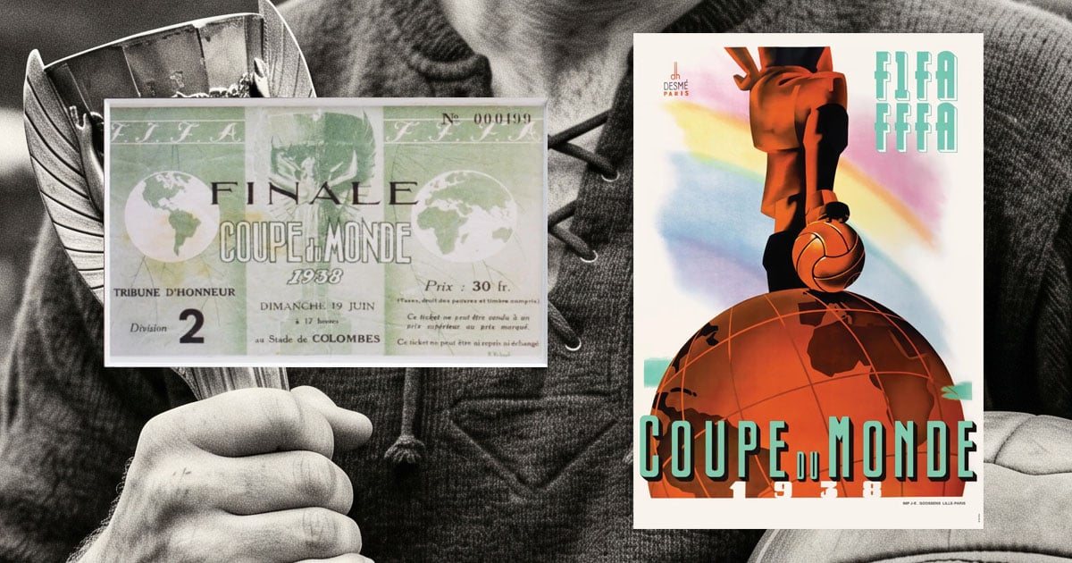 Чемпионат мира 1938 был последним перед большой войной