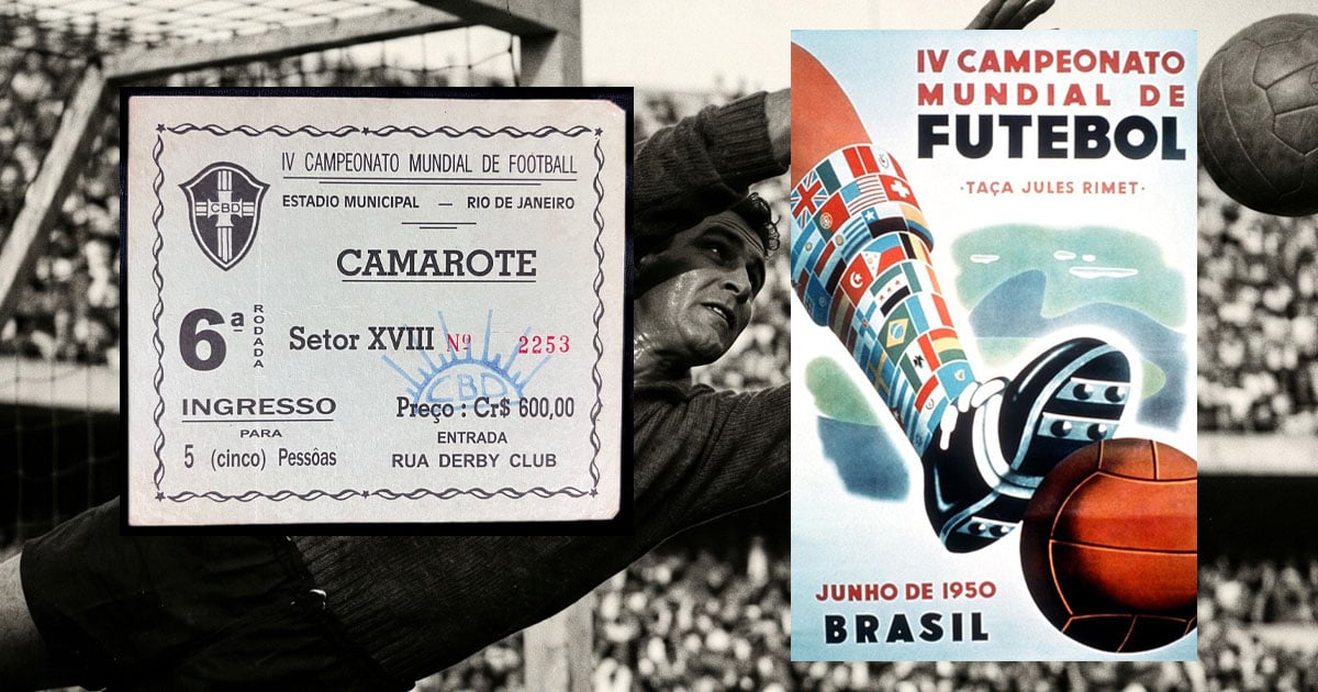 1950 World Cup ticket