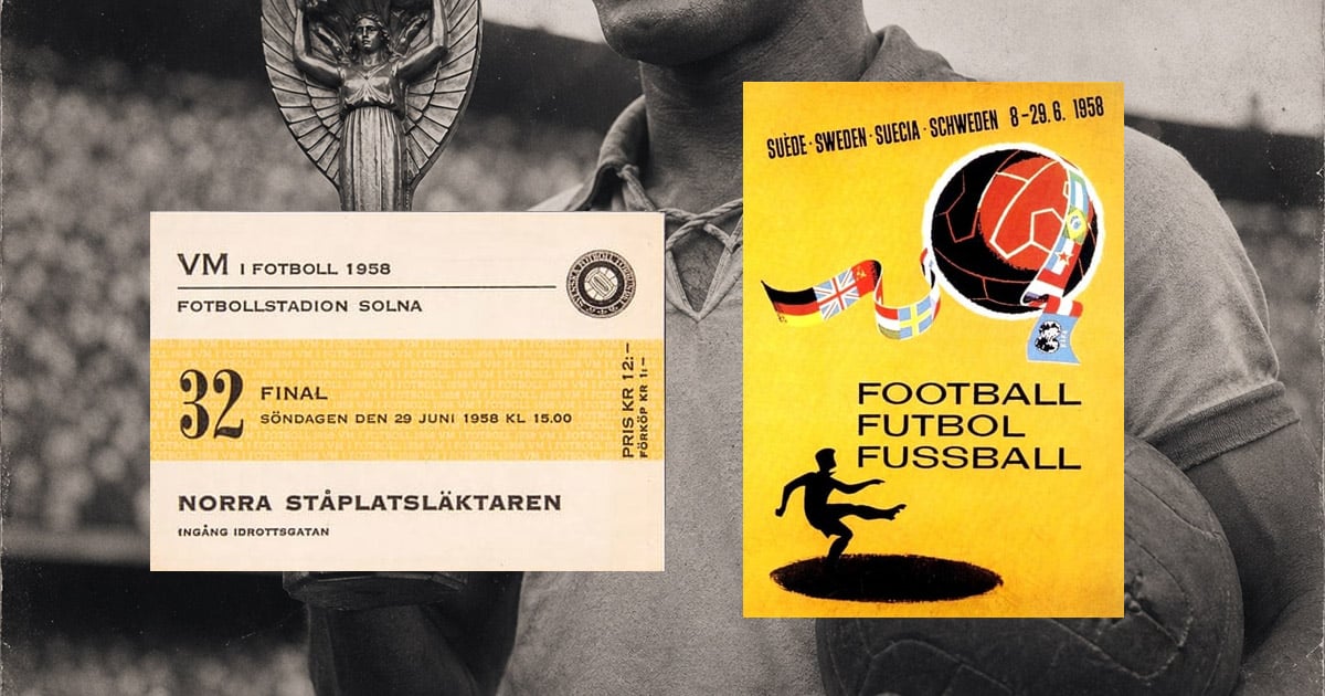 На ЧС-1958 вперше побачили велику Бразилію