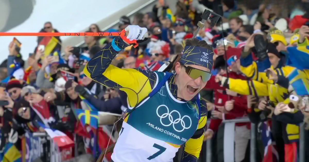 Перше золото шведів у біатлоні