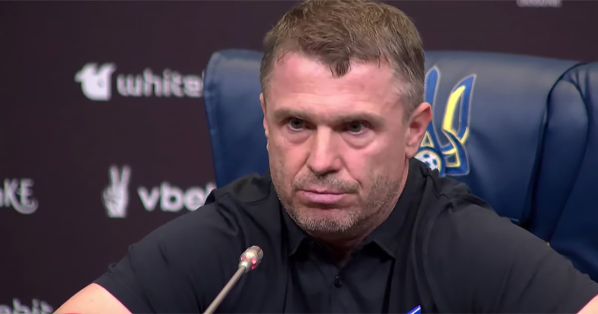Serhiy Rebrov believes Ukraine was robbed of chance to score