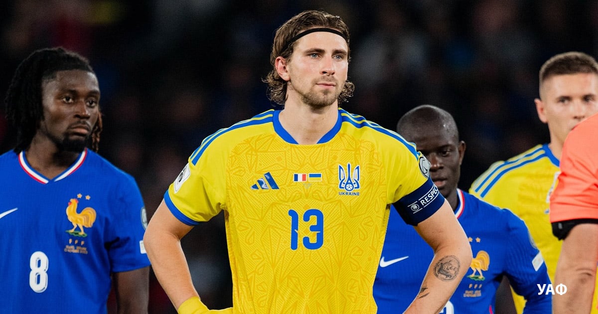 Захисник збірної України Ілля Забарний висловився щодо причин поразки національної команди від Швеції