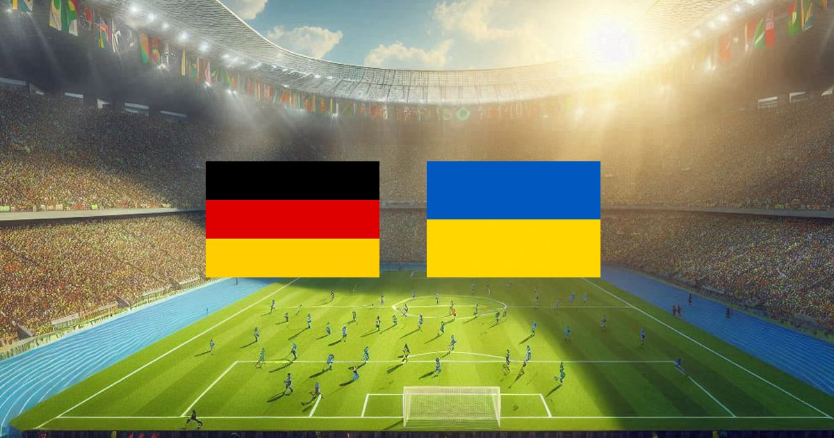 Ukraine played a draw with the Germans