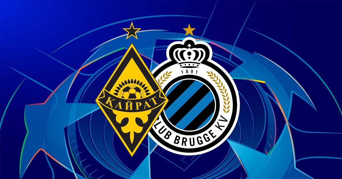 Кайрат - Брюгге смотреть онлайн