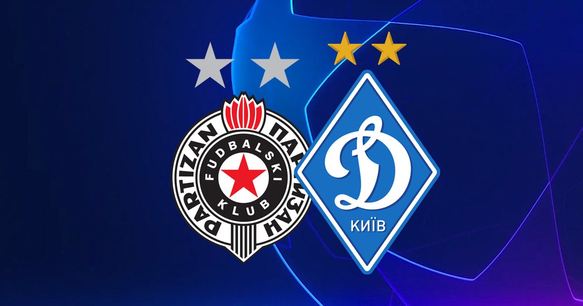 Dynamo Kyiv again Partizan