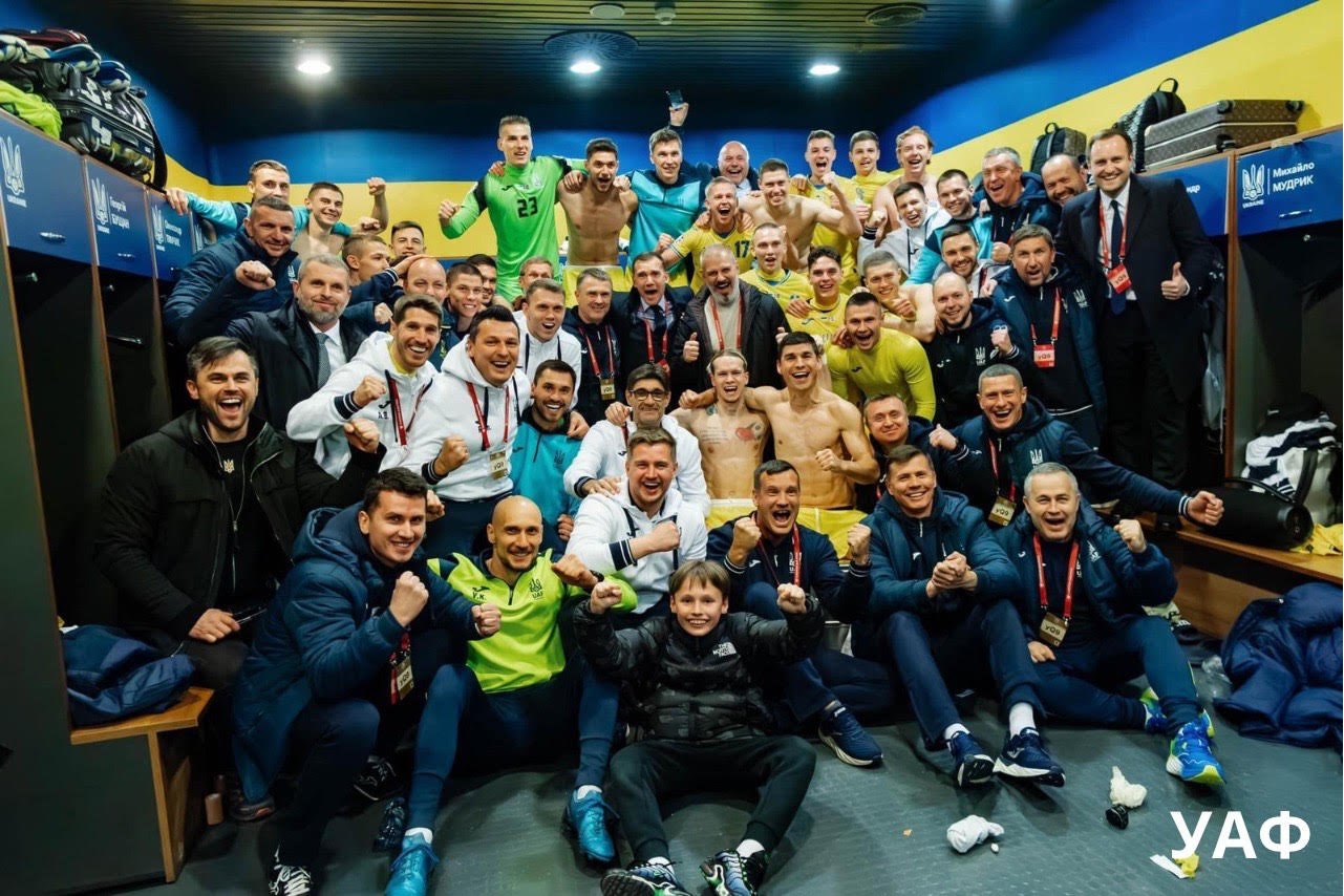 The Ukrainian team defeated Iceland