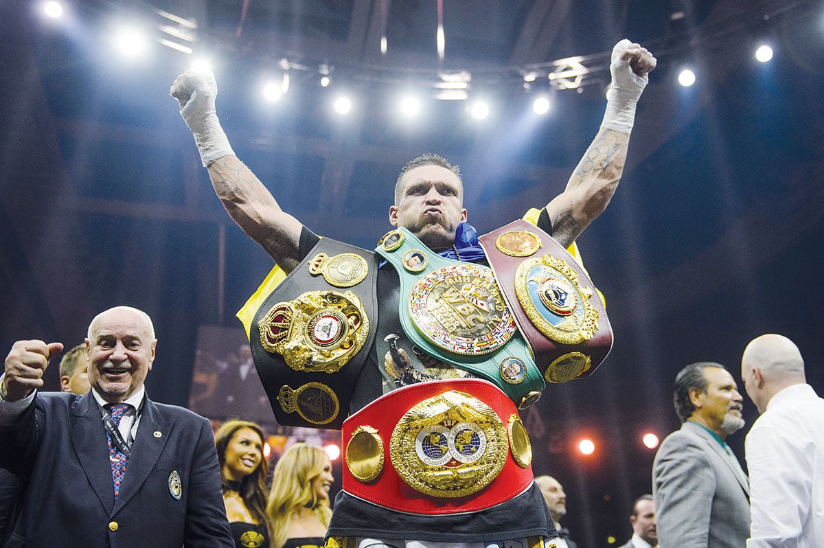 Oleksandr Usyk defeated Tyson Fury